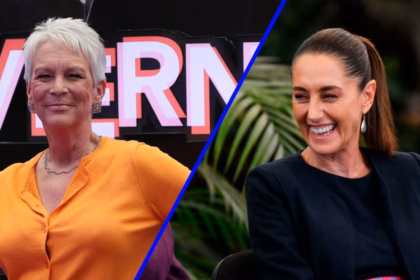 Jamie Lee Curtis celebra el liderazgo femenino en México y muestra apoyo a Claudia Sheinbaum