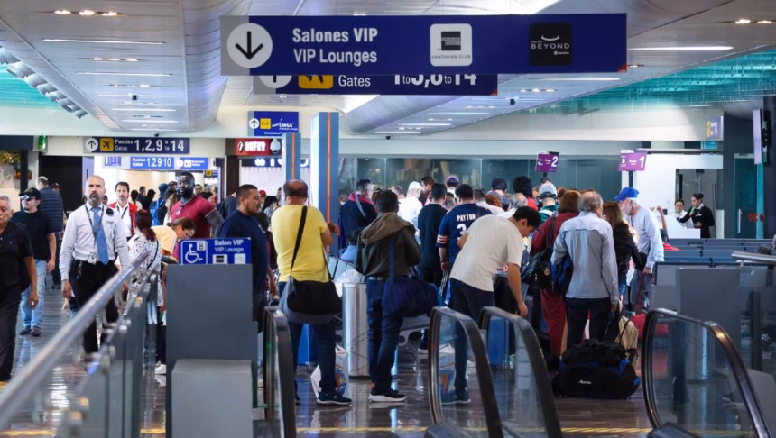 Vuelos en el Aeropuerto de Monterrey afectados por tormenta