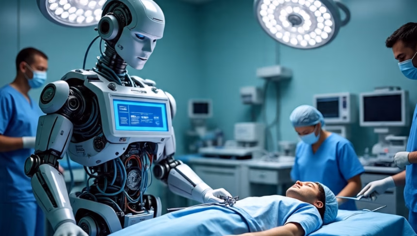 Robot quirúrgico con IA realiza exitoso procedimiento de vesícula usando videos de cirugías reales