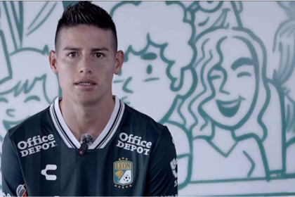 James Rodríguez expresa su deseo de mejorar su rendimiento con León