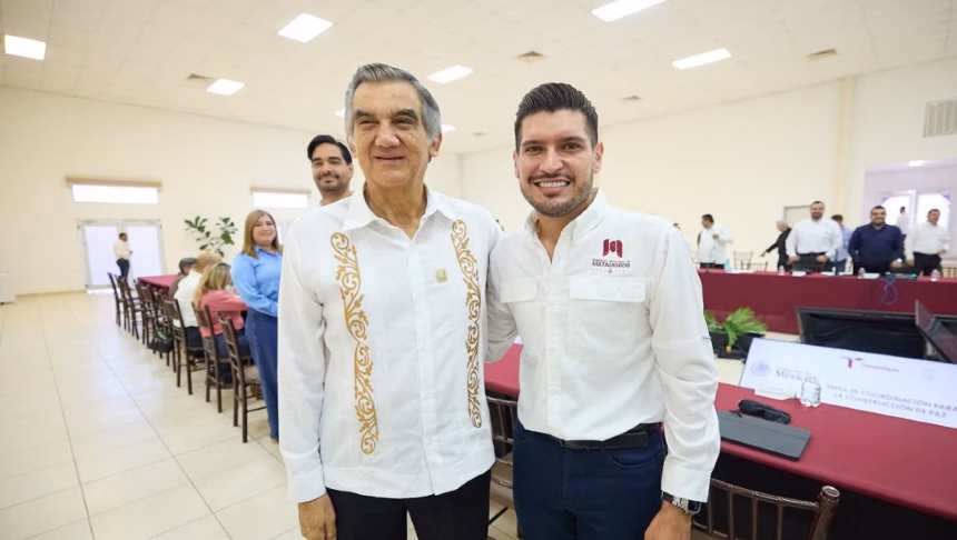 Beto Granados respalda acciones de seguridad junto a Américo Villareal