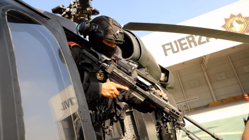 Enfrentamiento en Gral. Bravo, Nuevo León, deja dos detenidos y armas aseguradas