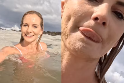 Influencer sorprendido nadando en aguas residuales con heces fecales sin saberlo