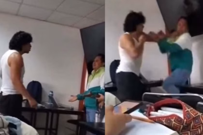 Violento incidente en universidad de Hidalgo: alumno agrede a docente en video viral