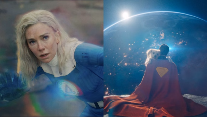 Los 4 Fantásticos supera a Superman en su estreno en taquilla