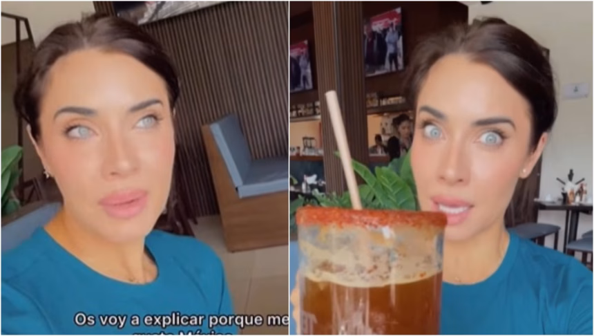 Pilar Rubio revela su amor por la michelada en México