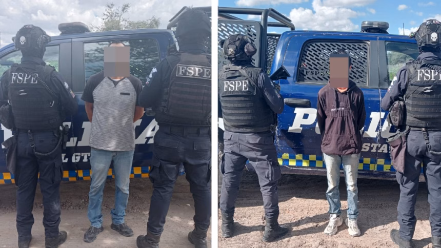 Detienen a dos hombres en Dolores Hidalgo con arma oculta en guitarra