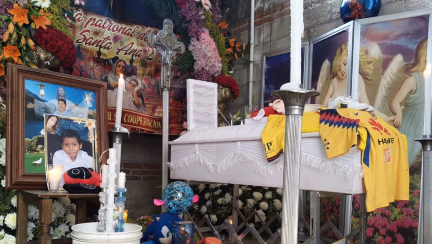 Despedida a Luis Ángel, niño que murió tras cumplir su sueño