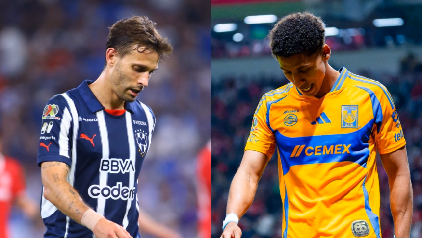 Lesiones afectan a Rayados y Tigres en la Leagues Cup