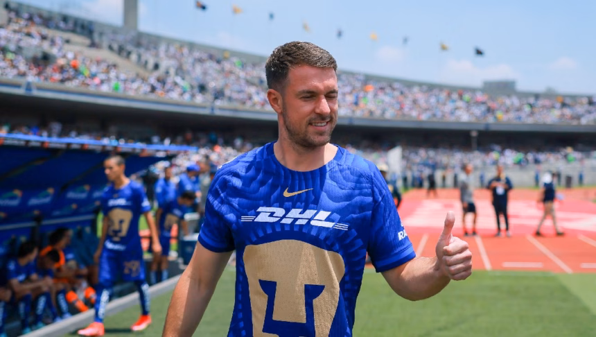 Aaron Ramsey, ¿debutará con Pumas en la Leagues Cup 2025?