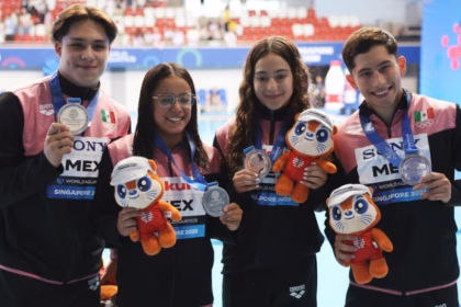 México suma dos medallas en Mundial de Deportes Acuáticos en Singapur
