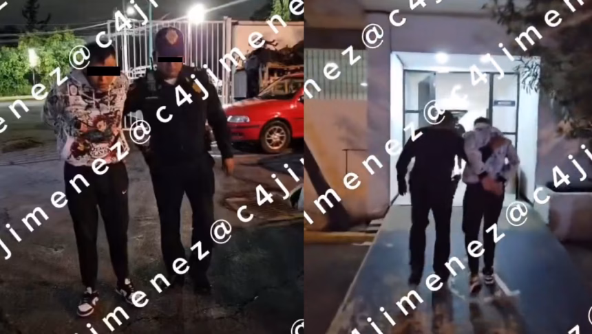 Hombre golpea a familia y dispara en Iztapalapa
