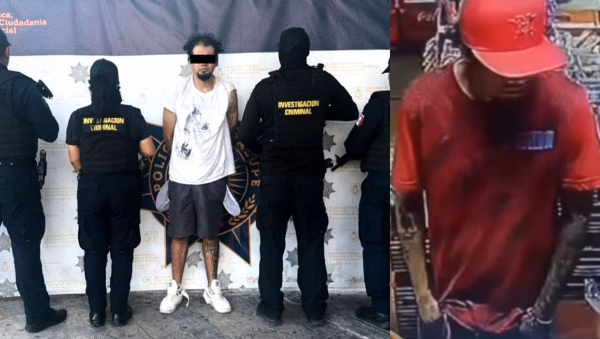 Joven es detenido por robo a mano armada en Guadalupe, NL