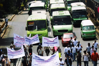 Marcha transportistas en CDMX hoy 29 de julio de 2025
