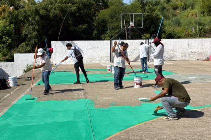 Rehabilitan Centro Comunitario San Agustín en Acapulco