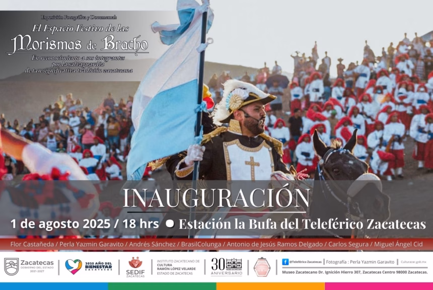 Inauguración de exposición fotográfica sobre las Morismas de Bracho en Zacatecas