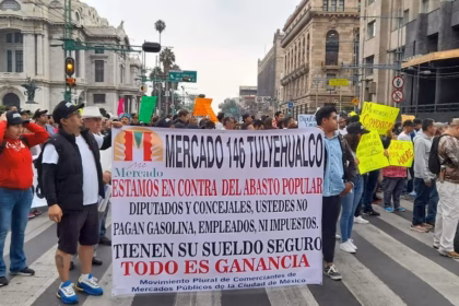 Comerciantes de mercados públicos convocan megabloqueo en la CDMX