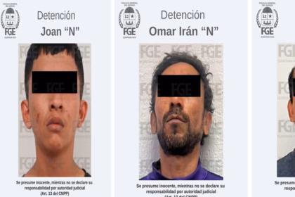 Detienen a tres hombres por robo en joyería en Cancún