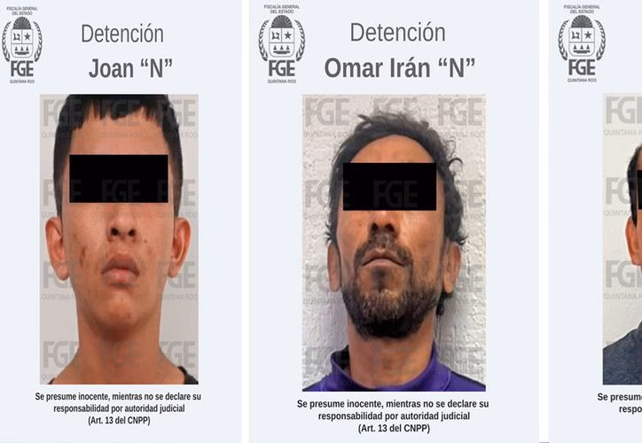 Detienen a tres hombres por robo en joyería en Cancún