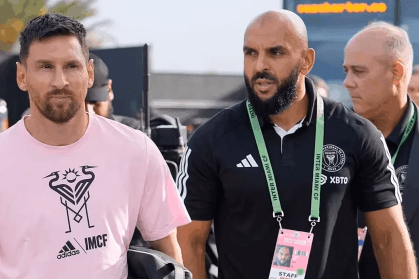 Guardaespaldas de Messi agrede a jugador de Atlas tras victoria en Leagues Cup
