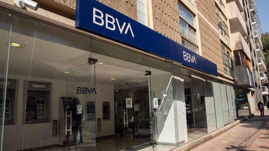BBVA México reporta ganancias de 2,836 mdd hasta junio, un 6.3% más