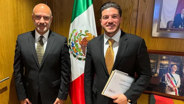 Samuel García gestiona inversión federal para Mundial 2026 y Tren del Norte