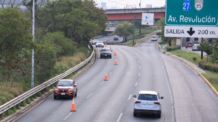 Carril reversible de Morones Prieto en Monterrey se extiende hasta finales de agosto