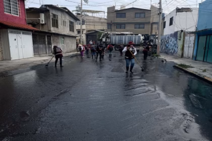 Basura obstruye drenaje y aumenta riesgo de inundaciones en Nezahualcóyotl