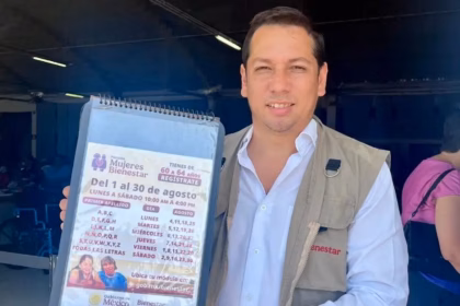 Autoridades del Bienestar piden evitar largas filas en módulos de inscripción