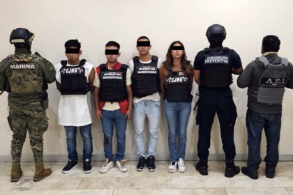 Detienen en Puebla a seis presuntos integrantes del Cártel Jalisco