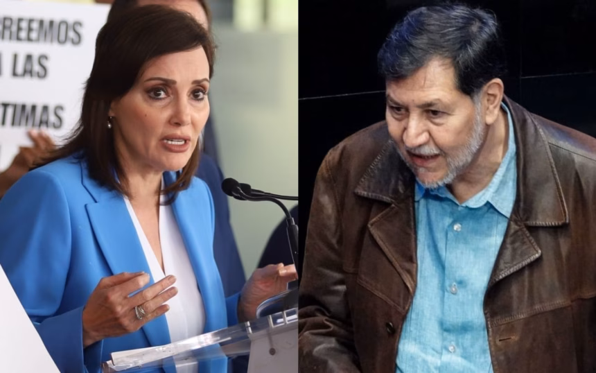 Lilly Téllez acusa a Noroña de gastar dinero público en viajes
