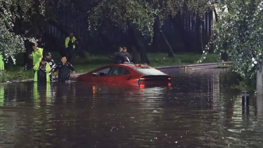 Lluvias históricas en Ciudad de México: activan Plan DN-III en Tlalpan