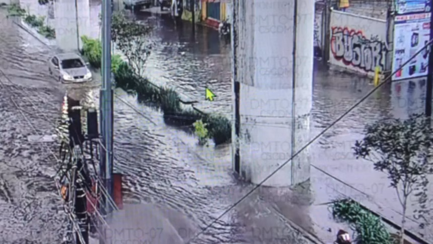 Lluvias históricas en la Ciudad de México y desbordamiento en Tláhuac