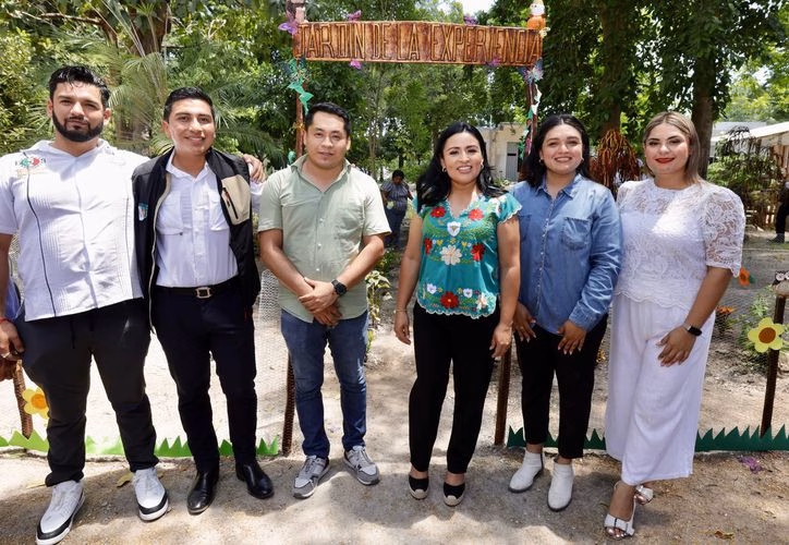 Inaugura Blanca Merari el Jardín de la Experiencia en Puerto Morelos