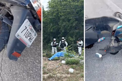 Motociclista muere en Cancún tras derrapar en el Arco Vial