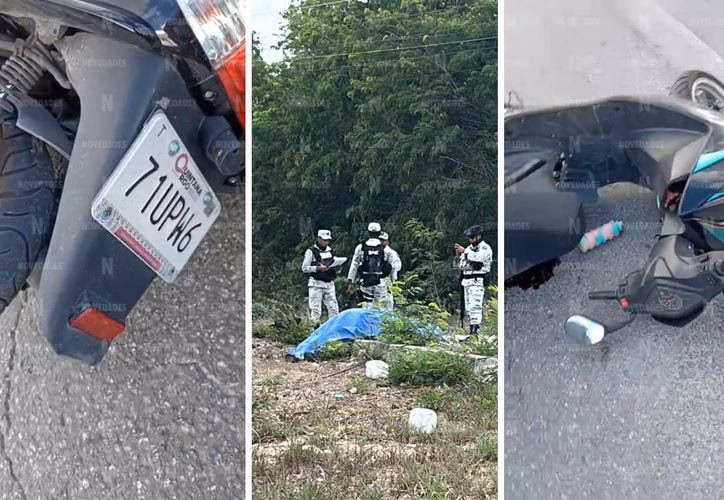 Motociclista muere en Cancún tras derrapar en el Arco Vial
