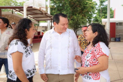 Avances en obras educativas en el sur de Mérida benefician a más de 700 niños