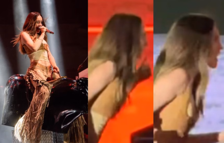 Belinda bajo escrutinio por supuesto maltrato a su staff durante concierto en Veracruz
