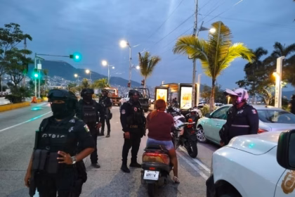 Gobierno de Guerrero refuerza dispositivos de seguridad en Acapulco