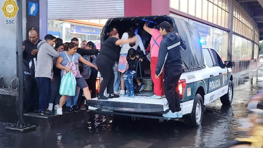 Implementan Operativo Tlaloque para atender inundaciones en Iztapalapa y CDMX