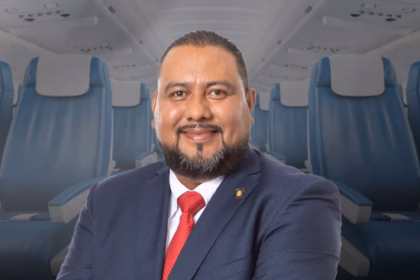 Diputado de Morena vota en pleno vuelo y genera polémica