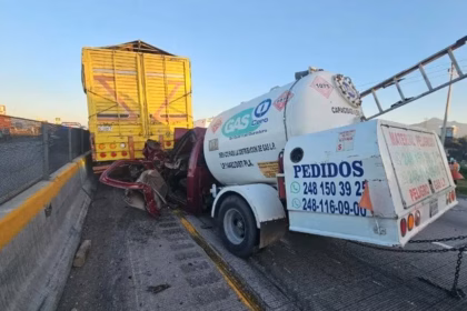 Cierre parcial en autopista Puebla-Córdoba por accidente