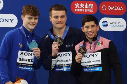 Randal Willars logra bronce en el Mundial de Clavados Singapur 2025