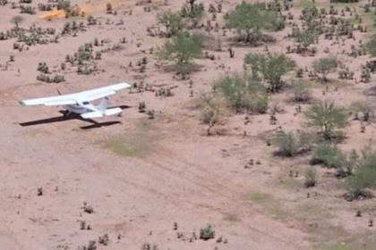 Aseguran narcoavioneta en Cajeme con paquetes de metanfetamina
