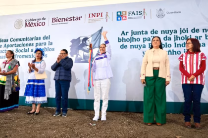 Sheinbaum encabeza Asamblea del FAISPIAM en Amealco