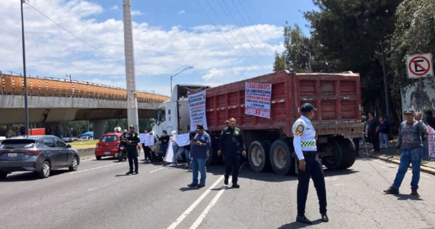 Bloqueos y plantones en la Ciudad de México este lunes 4 de agosto