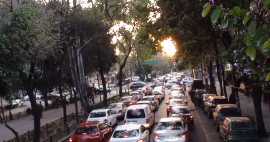 Conductores de apps protestan en la Ciudad de México el 4 de agosto