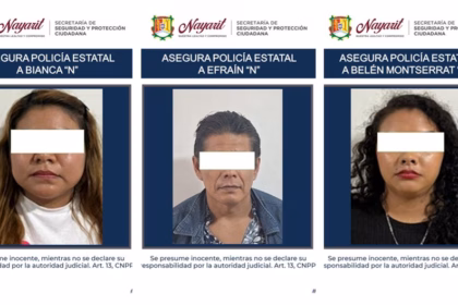 Detienen a tres personas por robo en Infonavit El Mirador y Ciudad del Valle