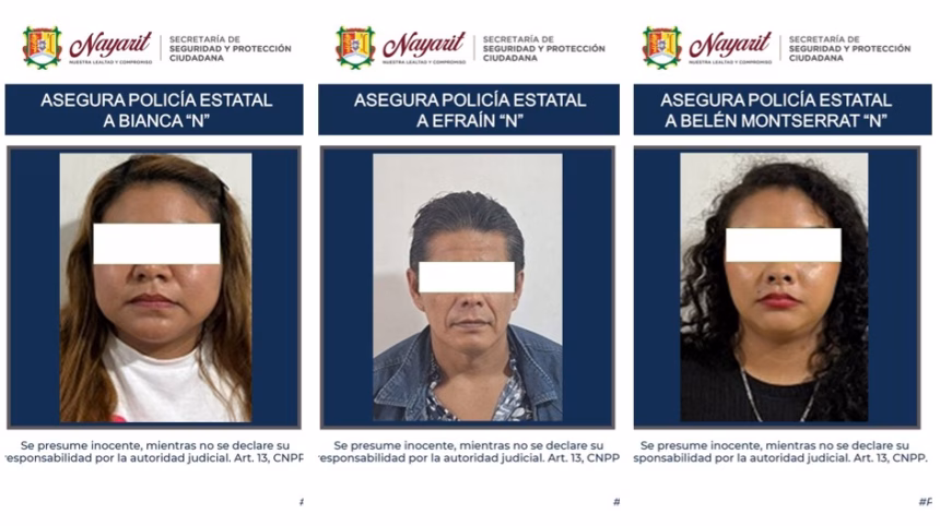 Detienen a tres personas por robo en Infonavit El Mirador y Ciudad del Valle