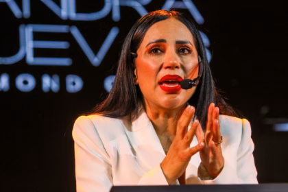Sandra Cuevas anuncia su proyecto político para la Ciudad de México en 2030